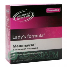 Ледис формула менопауза усиленная формулала 30 таб Ледис формула менопауза усиленная формулала 30 таб