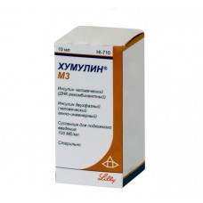 Хумулин м3 суспензия для подкожного введения 100 ме/мл 10 мл 1 флакон Хумулин м3 суспензия для подкожного введения 100 ме/мл 10 мл 1 флакон