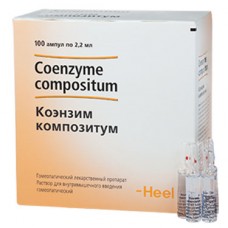Коэнзим композитум раствор для инъекций 2,2 мл 100 амп Коэнзим композитум раствор для инъекций 2,2 мл 100 амп