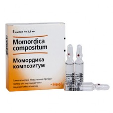 Момордика композитум раствор для инъекций 2,2 мл 5 амп Момордика композитум раствор для инъекций 2,2 мл 5 амп
