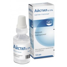 Айстил капли глазные 0,15% 10 мл Айстил капли глазные 0,15% 10 мл