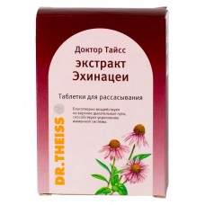 Доктор тайсс эхинацея экстракт 24 табл для рассасывания Доктор тайсс эхинацея экстракт 24 табл для рассасывания