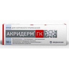 Акридерм гк крем 30 г Акридерм гк крем 30 г
