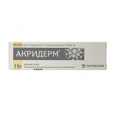 Акридерм мазь 15 г Акридерм мазь 15 г
