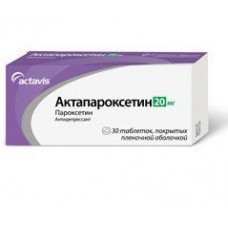 Актапароксетин 20 мг 30 табл Актапароксетин 20 мг 30 табл