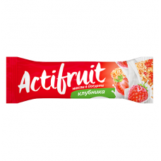 Актифрут батончик мюсли клубника в йогурте 30 г Актифрут батончик мюсли клубника в йогурте 30 г
