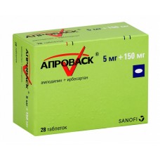 Апроваск 5 мг плюс 150 мг 28 табл Апроваск 5 мг плюс 150 мг 28 табл