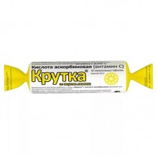 Аскорбиновая кислота крутка лимон 10 табл Аскорбиновая кислота крутка лимон 10 табл