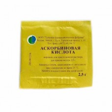 Аскорбиновая кислота порошок 2,5 г 50 шт Аскорбиновая кислота порошок 2,5 г 50 шт