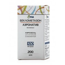Беклометазон-аэронатив аэрозоль для ингаляций 100 мкг/доза 200 доз Беклометазон-аэронатив аэрозоль для ингаляций 100 мкг/доза 200 доз