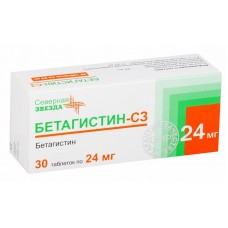 Бетагистин-сз 24 мг 30 табл Бетагистин-сз 24 мг 30 табл