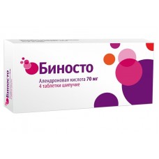 Биносто 70 мг 4 табл шип Биносто 70 мг 4 табл шип