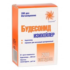 Будесонид изихейлер порошок для ингаляций 200 мкг/доза 200 доз Будесонид изихейлер порошок для ингаляций 200 мкг/доза 200 доз