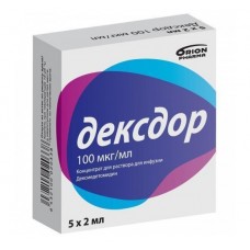 Дексдор концентрат для приготовления раствора для инфузий 100 мкг/мл 2 мл 5 мл Дексдор концентрат для приготовления раствора для инфузий 100 мкг/мл 2 мл 5 мл