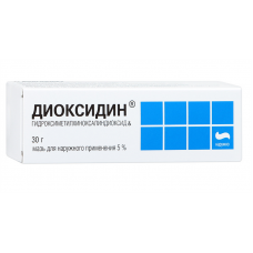 Диоксидин мазь 5% 30 г Диоксидин мазь 5% 30 г