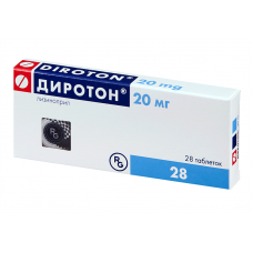 Диротон 20 мг 28 табл Диротон 20 мг 28 табл