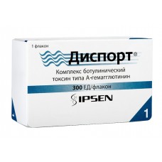 Диспорт лиофилизат для приготовления раствора для инъекций 300 ед 1 фл Диспорт лиофилизат для приготовления раствора для инъекций 300 ед 1 фл
