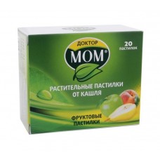 Доктор мом пастилки фруктовые 20 шт Доктор мом пастилки фруктовые 20 шт
