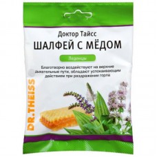 Доктор тайсс леденцы шалфей и мед 50 г Доктор тайсс леденцы шалфей и мед 50 г