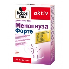 Доппельгерц актив менопауза форте 30 табл Доппельгерц актив менопауза форте 30 табл