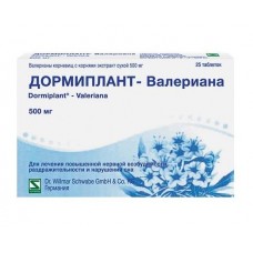 Дормиплант-валериана 25 табл Дормиплант-валериана 25 табл