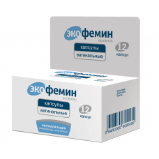 Экофемин капсулы вагинальные n12 Экофемин капсулы вагинальные n12