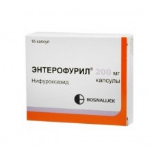 Энтерофурил 200 мг 16 капс Энтерофурил 200 мг 16 капс