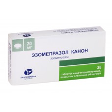 Эзомепразол канон 20 мг 28 табл Эзомепразол канон 20 мг 28 табл