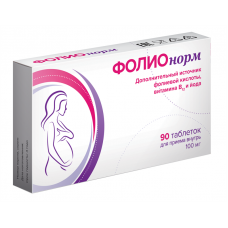 Фолионорм 100 мг 90 табл Фолионорм 100 мг 90 табл