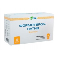 Формотерол-натив порошок для ингаляций 12 мкг/доза 30 капс Формотерол-натив порошок для ингаляций 12 мкг/доза 30 капс