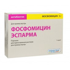 Фосфомицин эспарма порошок 3 г 1 пакет Фосфомицин эспарма порошок 3 г 1 пакет