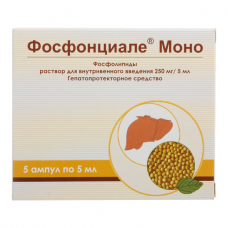 Фосфонциале моно р-р в/в 250 мг/5 мл 5 амп Фосфонциале моно р-р в/в 250 мг/5 мл 5 амп