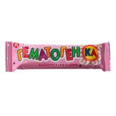 Гематогенка классическая в глазури 40 г Гематогенка классическая в глазури 40 г