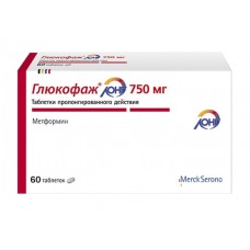 Глюкофаж лонг 750 мг 60 табл Глюкофаж лонг 750 мг 60 табл