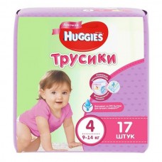 Хаггис трусики для девочек 9-14 кг N17 Хаггис трусики для девочек 9-14 кг N17