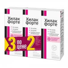 Хилак форте капли 100 мл 3 флакона Хилак форте капли 100 мл 3 флакона