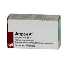 Интрон а р-р для ин 18 млн ме/3 мл 1 фл Интрон а р-р для ин 18 млн ме/3 мл 1 фл