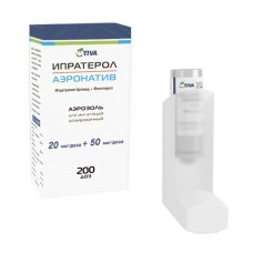 Ипратерол-аэронатив аэрозоль для ингаляций 200 доз Ипратерол-аэронатив аэрозоль для ингаляций 200 доз
