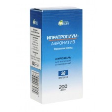 Ипратропиум-аэронатив аэрозоль для ингалятор 20 мкг/доза 200 доз Ипратропиум-аэронатив аэрозоль для ингалятор 20 мкг/доза 200 доз