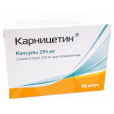 Карницетин 295 мг 60 капс Карницетин 295 мг 60 капс