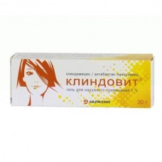 Клиндовит гель 1% 30 г Клиндовит гель 1% 30 г
