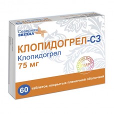 Клопидогрел-сз 75 мг 60 табл Клопидогрел-сз 75 мг 60 табл