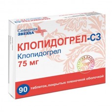 Клопидогрел-сз 75 мг 90 табл Клопидогрел-сз 75 мг 90 табл