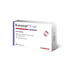 Конкор 5 мг 50 табл Конкор 5 мг 50 табл
