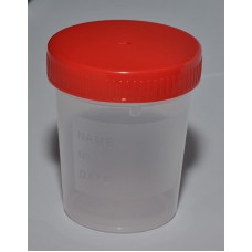 Контейнер для мочи 100мл с крышкой стер Контейнер для мочи 100мл с крышкой стер