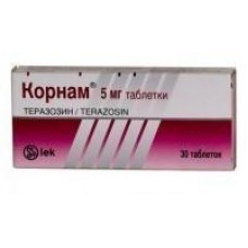 Корнам 5 мг 30 табл Корнам 5 мг 30 табл