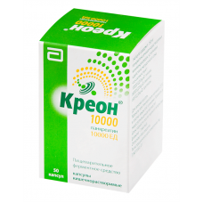 Креон 10000 ед 50 капс Креон 10000 ед 50 капс
