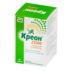 Креон 25000 ед 50 капс Креон 25000 ед 50 капс