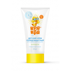 Кря-кря солнцезащитный крем spf50 плюс календула 50 мл Кря-кря солнцезащитный крем spf50 плюс календула 50 мл