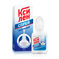 Ксилен спрей назальный 0,1% 15 мл Ксилен спрей назальный 0,1% 15 мл